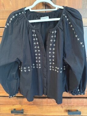 Emerson Fry - India Collection Frances Ebroidered Blouse